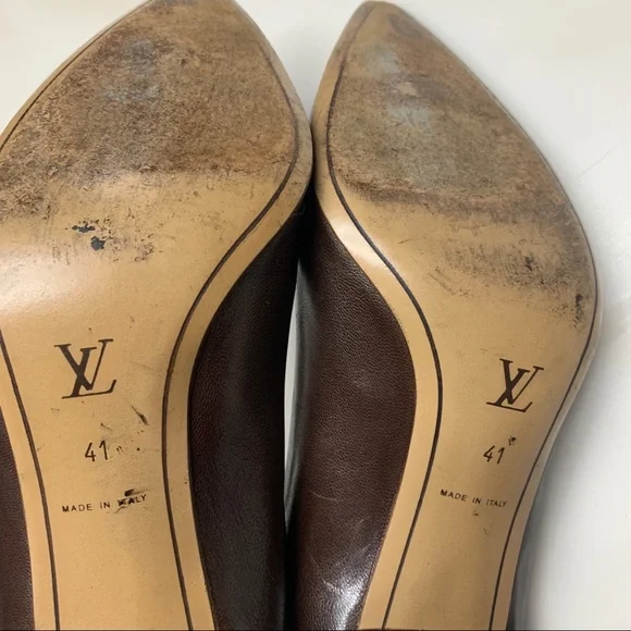 Louis Vuitton | Gina Brown B01003 Formal Pumps - Picture 11 of 16